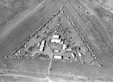 Aerial View of Camp A-255 (Plei Me)
From Stars and Stripes, courtesy of Joe Schneider
