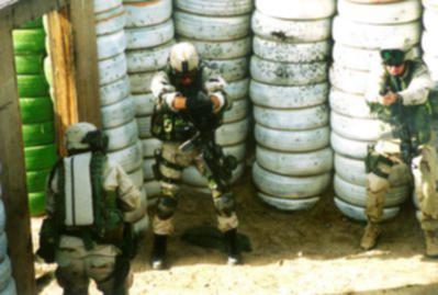 ODA-914 Tire House CQB Training
ODA-914 CQB Training Kuwait Tire House Operation Desert Spring
Room Clearing
Unknown, SSG Rob Cantu, CPT Argot Carberry 
