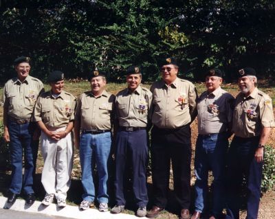 A-344 reunion in October of 2000
Members of A-344 held a reunion 31 years after we served together in Việt Nam
Keywords: Reunion;Bunard;Hinson;Cramer;Dudley;Pryor;Parda;Crile;Nolan, Silver Star, Didstinguished Service Cross;Purple Heart, Ganatry Cross;Bronze Star